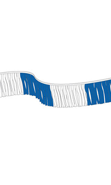 Blue/White Fiesta Pennant Blue/White Fiesta Pennant