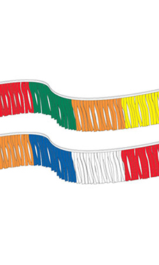 Multi-Colored Fiesta Pennant Multi-Colored Fiesta Pennant