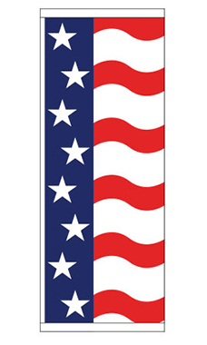 Patriotic Theme Flag - Stars & Stripes Wave Patriotic Theme Flag - Stars & Stripes Wave