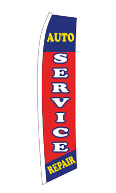 Wave Flag - "Auto Service Repair" Wave Flag - "Auto Service Repair"