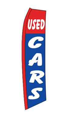 Wave Flag - "Used Cars" Wave Flag - "Used Cars"