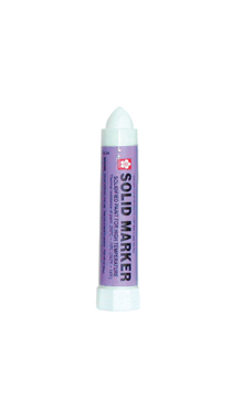 White Solid Paint Marker with 1/2 inch tip White Solid Paint Marker with 1/2 inch tip