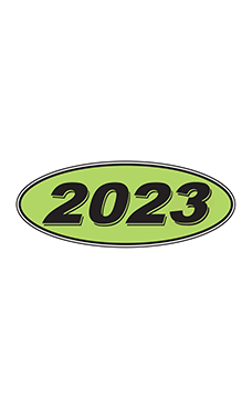Oval-Windshield-Year-Stickers-Black-Neon-Green-2023-03023