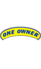 Arch Windshield Slogan Sticker - "One Owner"