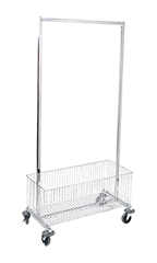 Stocking Rack with Basket