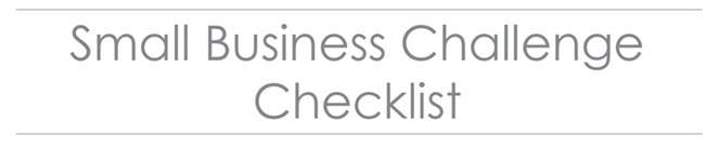 Small Business Checklist