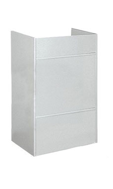 Well Top Register Stands in Gray