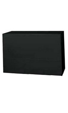 6' Black Economy Service Counter