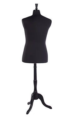 Black Men's Jersey Suit Forms