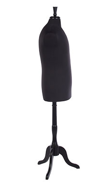 Black Men's Jersey Suit Forms