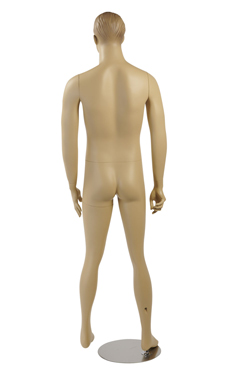 Full Sized Fiberglass Mannequin with Hair - Male