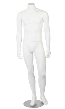 Fiberglass Male Mannequins - Headless