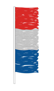 Red/Blue/Silver Metallic Antenna Pennant Fringe Red/Blue/Silver Metallic Antenna Pennant Fringe