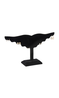 Winged Earring Displays With Base