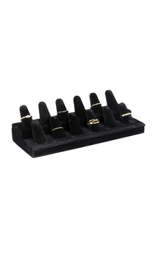 Black Velvet Twelve Finger Ring Displays Black Velvet Twelve Finger Ring Displays