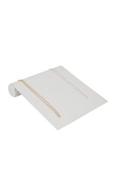 White Faux Leather Bracelet Ramps White Faux Leather Bracelet Ramps