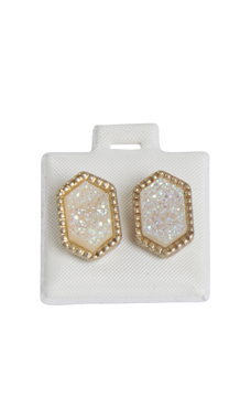 Plain White Felt Puff Earring Cards Plain White Felt Puff Earring Cards