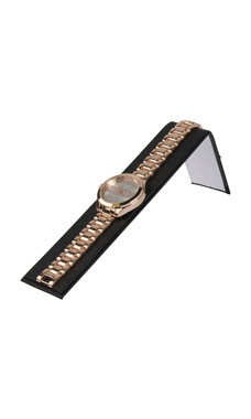 Black Faux Leather Bracelet Display Black Faux Leather Bracelet Display