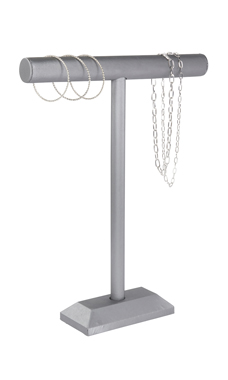 Large Gray 1-Tier Bar Display Large Gray 1-Tier Bar Display