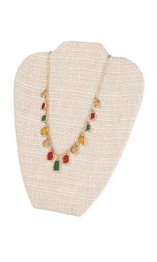 Linen Necklace Display Easel Linen Necklace Display Easel