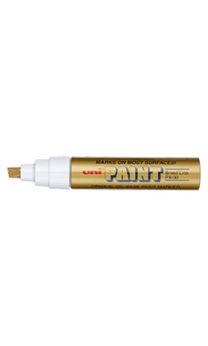 Metallic Gold Oil Based Paint Marker with 3/8 inch Tip