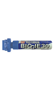 Blue Paint Marker with 30mm Tip Blue Paint Marker with 30mm Tip