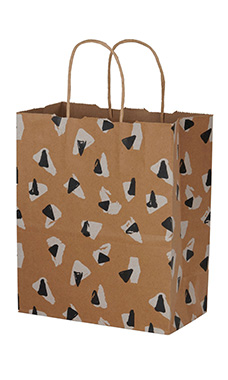 Medium - Retro Paper Shopping Bags - Case of 100 Medium - Retro Paper Shopping Bags - Case of 100