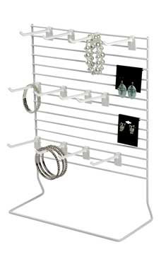 Wire Countertop Racks With 12 Peg Hooks Wire Countertop Racks With 12 Peg Hooks