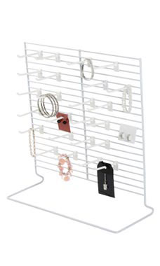 Wire Countertop Racks With 24 Peg Hooks Wire Countertop Racks With 24 Peg Hooks