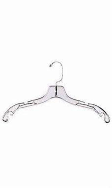 Heavy Weight 17 inch Clear Plastic Dress Hangers Heavy Weight 17 inch Clear Plastic Dress Hangers