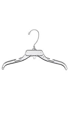 Clear Plastic Children's Break Resistant Dress Hanger Clear Plastic Children's Break Resistant Dress Hanger