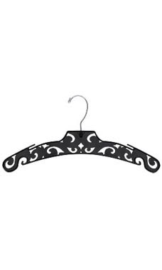 15" Black Plastic Hangers 15" Black Plastic Hangers