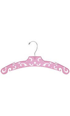 15" Pink Plastic Hangers 15" Pink Plastic Hangers