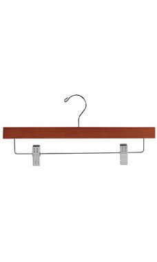 14" Cherry Wood Pants & Skirt Hangers 14" Cherry Wood Pants & Skirt Hangers
