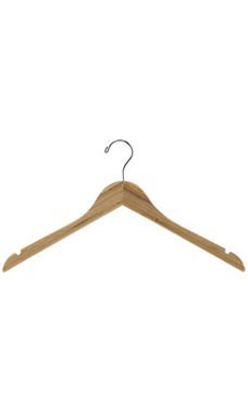17" Bamboo Dress Hangers 17" Bamboo Dress Hangers