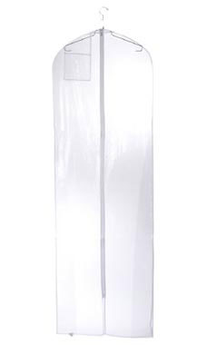 Zippered Bridal Gown Cover - Clear