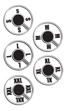 Generic Round Size Divider Variety Pack for Hangrails Generic Round Size Divider Variety Pack for Hangrails