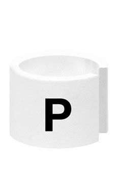 Mini Slip On Size Markers - Size P Mini Slip On Size Markers - Size P