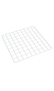 White Mini Gridwall Panel - 14" x 14" White Mini Gridwall Panel - 14" x 14"