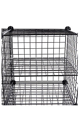 Black Mini-Grid Add-A-Shelf Black Mini-Grid Add-A-Shelf