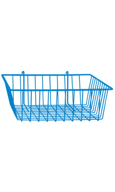 Made to Order 12" x 12" x 4" Mini-Grid Basket - Blue Made to Order 12" x 12" x 4" Mini-Grid Basket - Blue