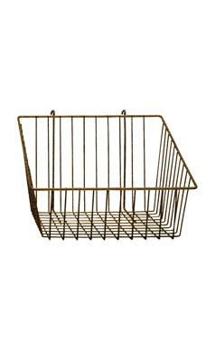 Made to Order 12" x 12" x 8" Mini-Grid Basket with 4" Front Made to Order 12" x 12" x 8" Mini-Grid Basket with 4" Front