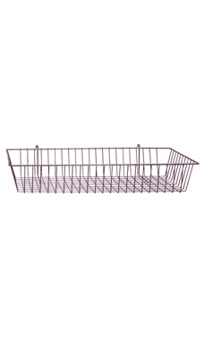 Made to Order 24" x 12" x 4" Mini-Grid Basket - Lavender Silver Vein Made to Order 24" x 12" x 4" Mini-Grid Basket - Lavender Silver Vein