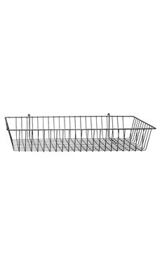 Made to Order 24" x 12" x 4" Mini-Grid Basket - Silver Vein Made to Order 24" x 12" x 4" Mini-Grid Basket - Silver Vein