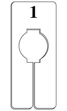 Rectangular Size Divider Size 1