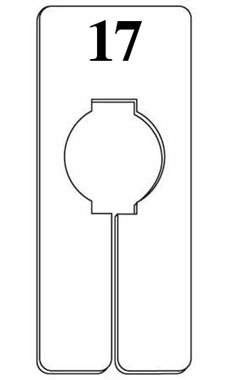 Rectangular Size Divider Size 17