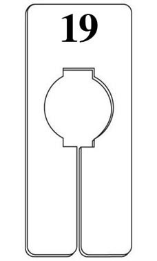 Rectangular Size Divider Size 19