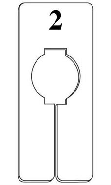 Rectangular Size Divider Size 2