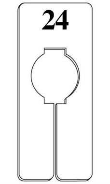 Rectangular Size Divider Size 24
