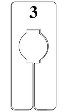 Rectangular Size Divider Size 3